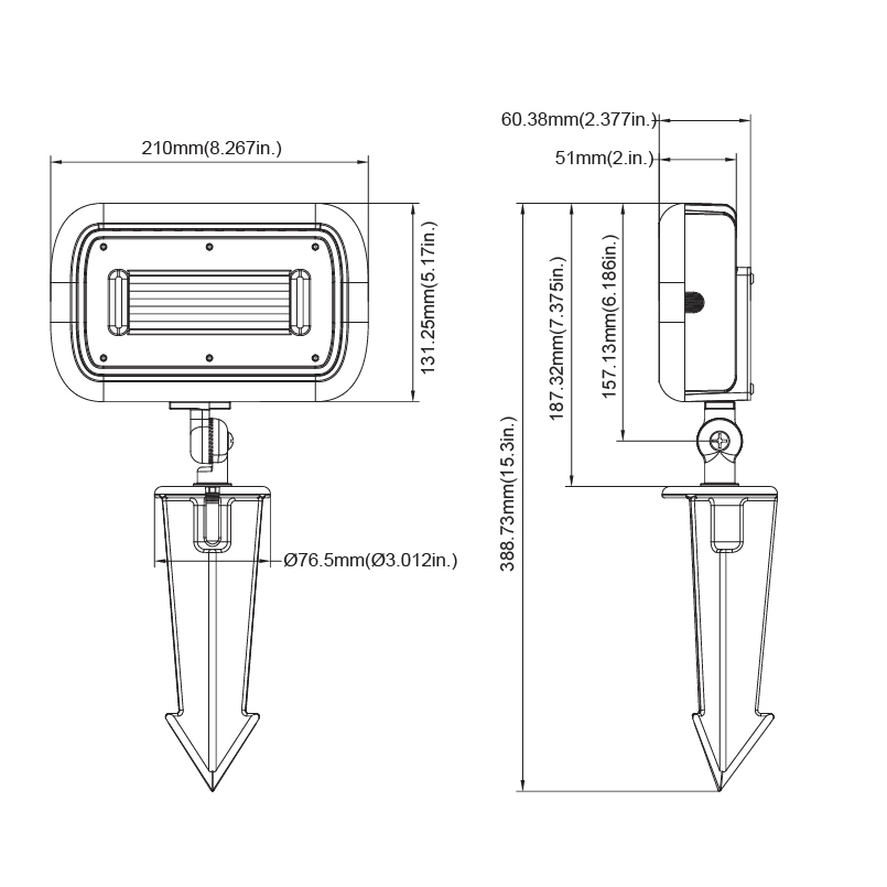 40W 12V Low Voltage Aluminum Mini Flood Light,Flood Lights