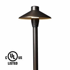 UL Listed Brass Landscape Path Light, PTB201U