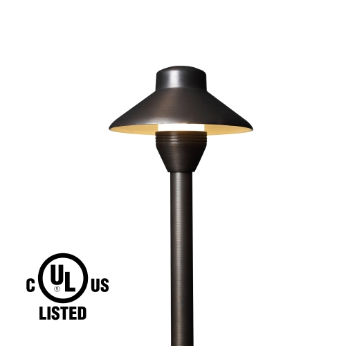 UL Listed Brass Landscape Path Light, PTB203U