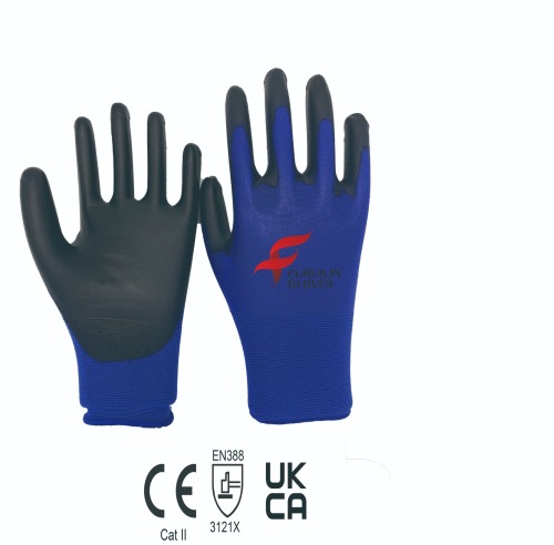 18 gauge nylon liner with PU palm coating