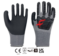 Anti impact TPE gloves