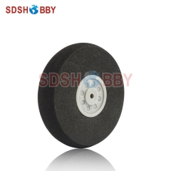 D45 x H11 x D2.1mm RC Airplane Sponge Wheel for Main Wheel of 25 Grade Electric Airplanes
