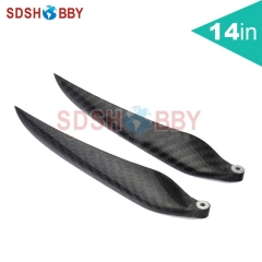 14*8/ 14*9.5 Two Blades Fold Carbon Fiber Propeller for RC Model Airplane/RC Glider Plane