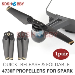 1 Pair 4730F Propellers Quick-release Foldable Props for DJI SPARK