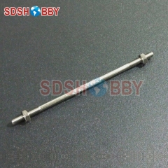 1PC* Z-shaped Anodized Knurled Push Rod M3X70/ M3X75/ M3X90/ M3X100mm with Double-Side Counterclockwise Teeth