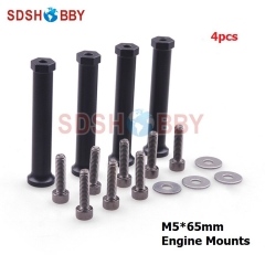 4pcs M5*65mm Engine Mounts Stand-off for Gas Engine