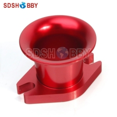 6STARHOBBY CNC Aluminum Alloy Air Horn Inlet for DLE30/ DLE50/ DLE55/ Zenoah G80 and CRRC Gas Engine