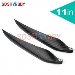 11*6/ 11*8 Two Blades Fold Carbon Fiber Propeller for RC Model Airplane/RC Glider Plane