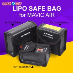 Sunnylife Battery Protective Storage Bag LiPo Safe Bag Explosion-proof for DJI MAVIC AIR