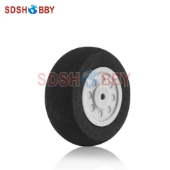 D25 x H11 x d2mm RC Airplane Sponge Wheel for Tail Wheel Landing Gear