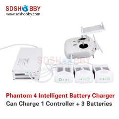 Intelligent Battery Charger Manager 4 in 1 Remote Controller & Battery Parallel Charger for DJI Phantom4/PRO/PRO+