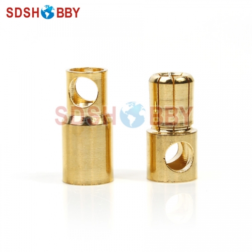 10 Pairs* 6.0mm Gold Coated Banana Connector Set for Battery/ Motor/ESC