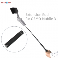 Handheld Gimbal Extension Rod Scalable Stick for ACTION 4/OM 5/POCKET 2/OM4 SE/Insta360 ONE X2/OSMO POCKET/Mobile 3/GoPro 12