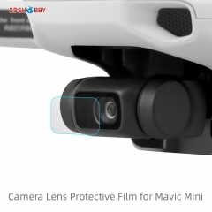 Sunnylife 2 Set Camera Lens Tempered Glass Film HD Protective Film Lens Protector for Mini SE/Mini 2/Mavic Mini