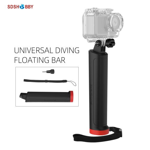Universal Buoyancy Bar Sports Camera Handheld Floating Bar Underwater Shooting Accessories for GoPro 10/ Insta360 One R/RS/ Osmo Action/ Osmo Pocket
