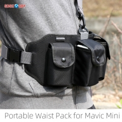 Sunnylife Portable Waist Pack Outdoor Protective Pack Storage Bag for Mini SE/Mavic Mini