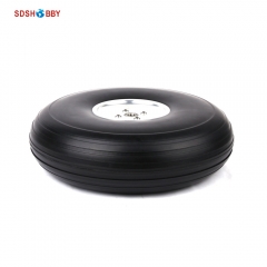 8.5inch PU Wheel for RC Airplane H65mm with D8mm CNC Aluminum Hub