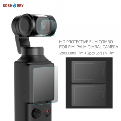 Sunnylife Protective Film Combo Lens Film Screen Film for FIMI PALM Gimbal Camera