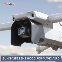 Hifylux Lens Hood Anti-glare Lens Cover Gimbal Protective Cap Sunshade Accessories for Mavic Air 2