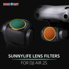 Sunnylife Lens Filter Adjustable CPL Filters ND4 ND16 ND8/PL ND64/PL MCUV Accessories for DJI AIR 2S