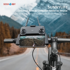 Sunnylife Universal Remote Controller Holder on Bicycle Following Shot Bracket Mount for Mini SE/Mavic Mini/Mavic 2/Mavic Pro/Mavic Air/Spark