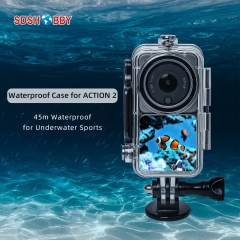 45m Waterproof Case Underwater Protective Dive Housing Shell Accessories for ACTION 2