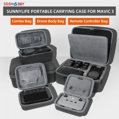 Sunnylife Portable Carrying Case Drone Body RC PRO Fly More Cine Premium Combo Handbag Messenger Bag for Mavic 3