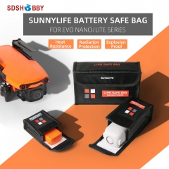 Sunnylife Li-Po Safe Bag Explosion-proof Battery Safe Storage Bags Accessories for EVO Nano/Lite Series
