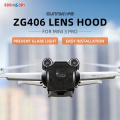 Sunnylife ZG406 Lens Hood Anti-glare Lens Cover Gimbal Protective Cap Drone Accessories for Mini 3 Pro
