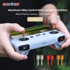 Sunnylife Lengthen Control Sticks Aluminum Alloy Thumb Rocker Joysticks for DJI RC Mini 3 Pro Controller