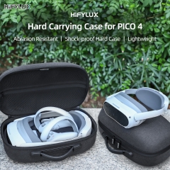 Hifylux Hard Carrying Case Gaming Headset and Controller Accessories Protective Waterproof Handbag Travel Bag for PICO 4