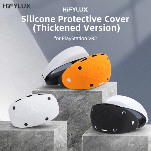 Hifylux PSVR2 Silicone Protective Cover Skin VR Headset Silicone Case Sleeve Accessories for PSVR2