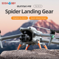 Sunnylife Landing Gear Extensions Heightened Spider Gears Support Leg Protector Accessories for Air 3