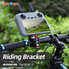 Sunnylife Remote Controller Holder on Bicycle Action Camera Bracket Mount Following Shot Accessories for AIR 3 for DJI RC 2