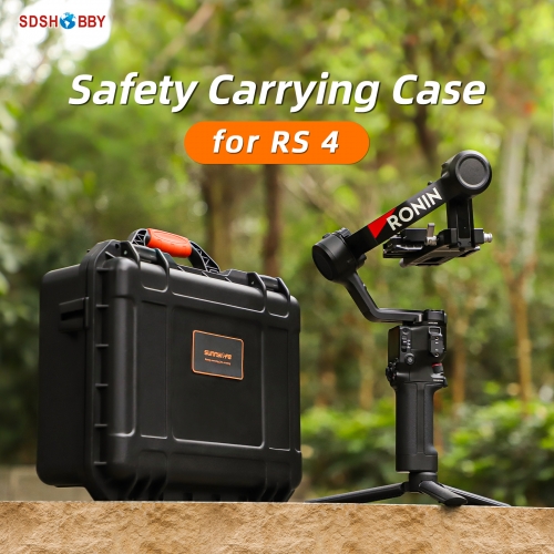 Sunnylife Safety Carrying Case Waterproof Hard Case Professional Bag Protective Accessories for RS 4