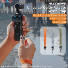 Sunnylife Universal Quick-Release Wrist Strap Adjustable Wrist Lanyard Soft Safe Rope for Action Camera