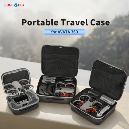 Sunnylife Easy Carrying Case Portable Storage Bag Hard Travel Case Shoulder Bag Accessories for AVATA 360 Sunnylife Easy Carrying Case Portable Storage Bag Hard Travel Case Shoulder Bag Accessories for AVATA 360