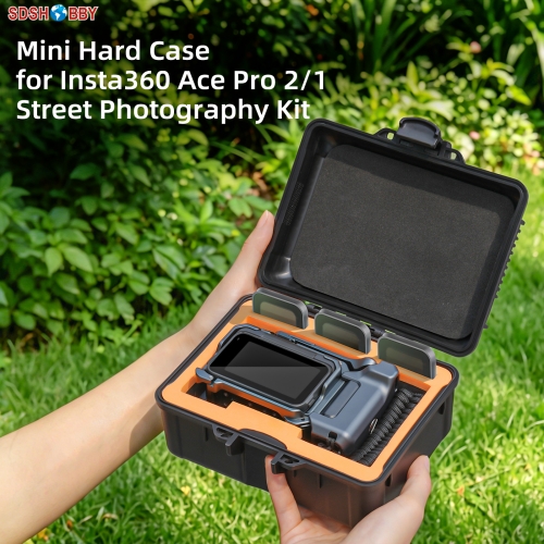 Sunnylife Mini Travel Case Waterproof Carrying Case Shock-proof Hard Case Outdoor Accessories for Insta360 Ace Pro 2/1 Street Photography Kit Sunnylife Mini Travel Case Waterproof Carrying Case Shock-proof Hard Case Outdoor Accessories for Insta360 Ace Pro 2/1 Street Photography Kit