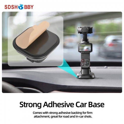 Sunnylife Quick-Release Adhesive Car Base Stand Mount Supporting Holder Accessories for Insta360 Luna Ultra/Pro Sunnylife Quick-Release Adhesive Car Base Stand Mount Supporting Holder Accessories for Insta360 Luna Ultra/Pro