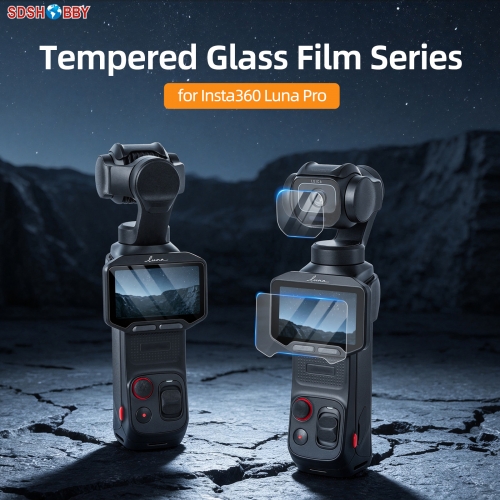 Sunnylife Lens Screen Protector Tempered Glass Protective Film Action Camera Accessories for Insta360 Luna Pro Sunnylife Lens Screen Protector Tempered Glass Protective Film Action Camera Accessories for Insta360 Luna Pro