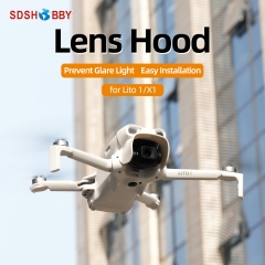 Sunnylife Lens Hood Anti-glare Lens Cover Sunhood Gimbal Protective Cap Drone Accessories for Lito 1/X1