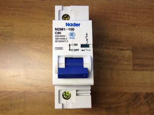 Nader letter NDM1-100 C80 genuine new miniature circuit breaker 1P80A