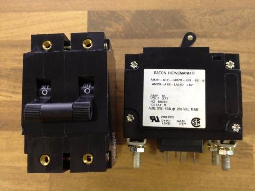 Original EATON Eaton AM2R-A12-LA07D-L52-10-8 device circuit breaker 10A 250V 2P
