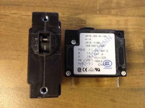 MANN JA1S-B3-A1-04-H-A HEINE device circuit breaker 72V 1P15A original authentic