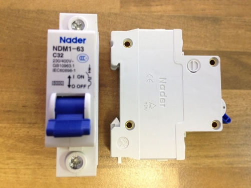 The letter NDM1-63 Nader genuine new C32 mini circuit breaker 1P32A air switch
