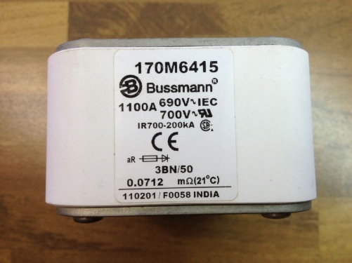 United States 170M6415 BUSS Bussmann fuse fuse 3BN/50 1100A