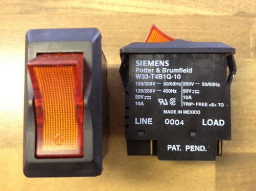 SIEMENS SIEMENS W33-T4B1Q-10 device circuit breaker 250V 2P10A brand new genuine
