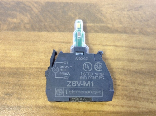 Schneider Schneider ZBV-M1 button white indicator light module 230V LED
