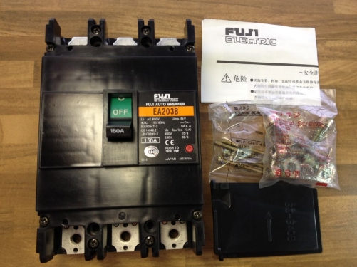 New original Japanese FUJI Fuji EA203B circuit breaker 3P150A imported three-phase air switch