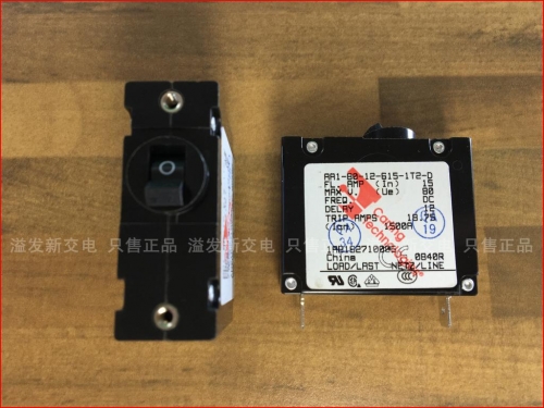Original American Carling Jia Ling AA1-BO-12-615-1T2-D - circuit breaker 15A 80V 1P